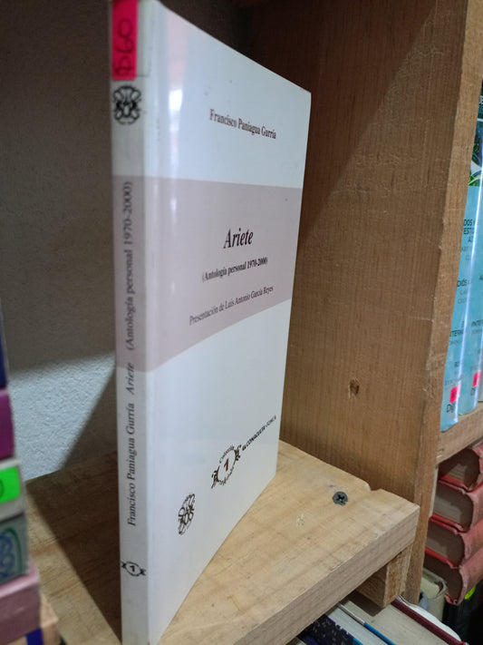 ARIETE POR FRANCISCO PANIAGUA GURRIA USADO POESIA LITERARIO #305