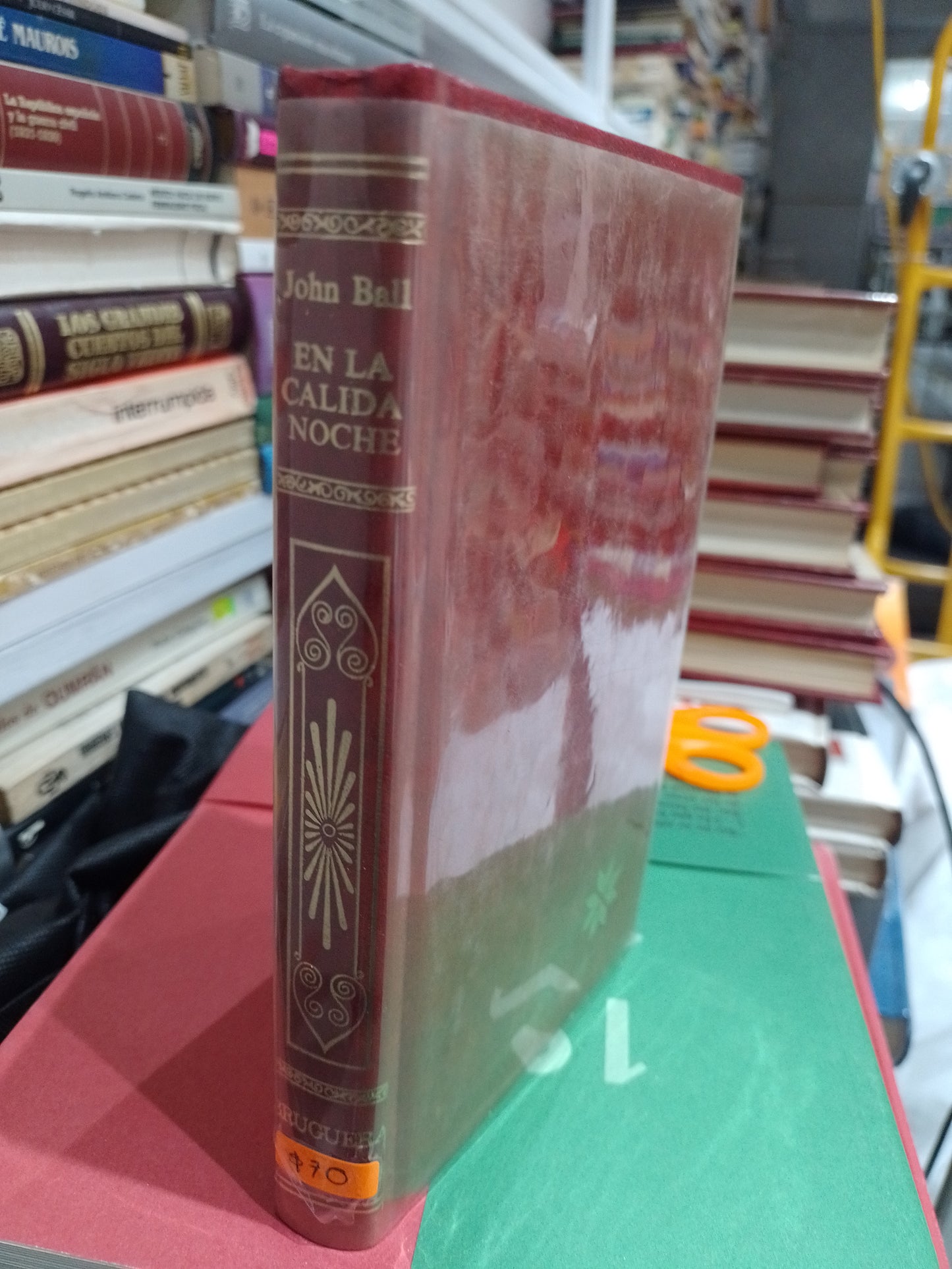 EN LA CALIDA NOCHE POR JOHN BALL USADO NOVELA JUAREZ 515