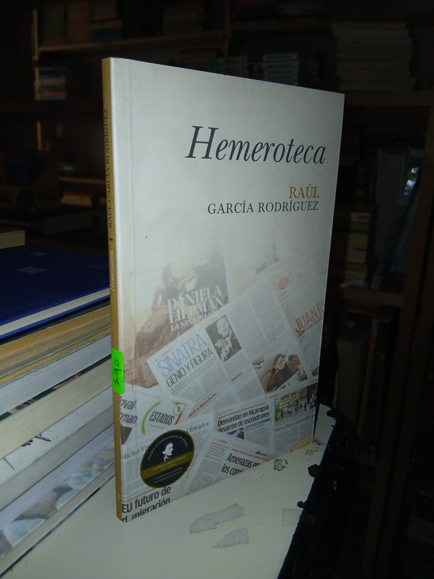 HEMEROTECA POR RAÚL GARCÍA RODRÍGUEZ USADO POESÍA LITERARIO 207