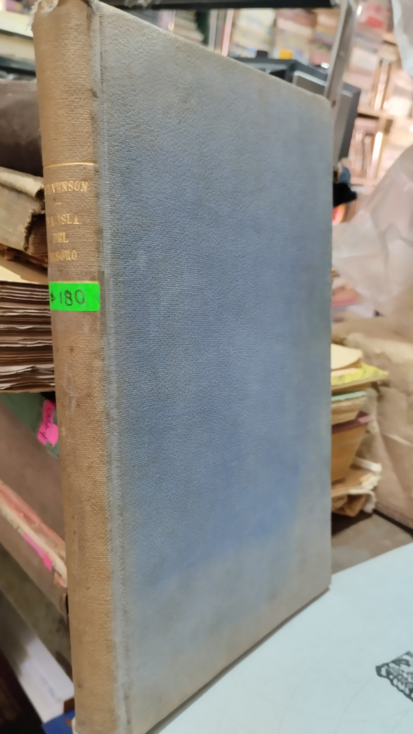 LA ISLA DEL TESORO POR STEVENSON LIBRO USADO ANTIGUO ALDAMA