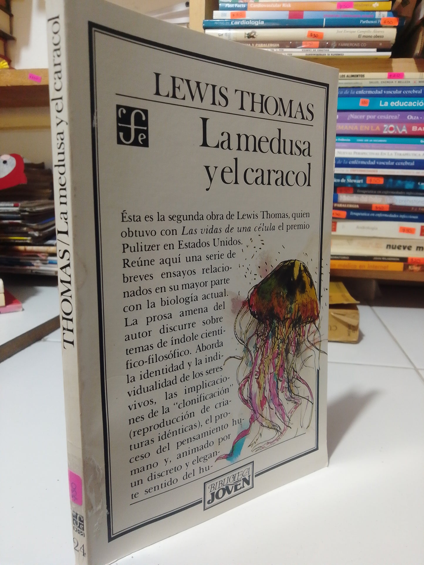 LA MEDUSA Y EL CARACOL POR LEWIS THOMAS USADO NOVELA JUAREZ