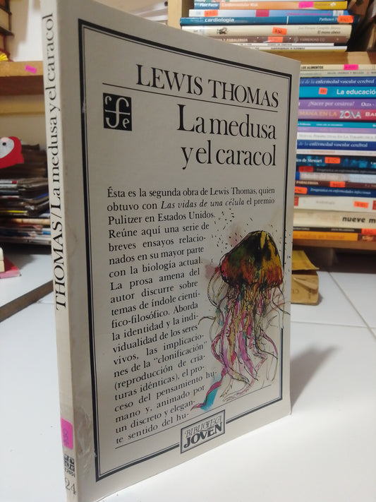 LA MEDUSA Y EL CARACOL POR LEWIS THOMAS USADO NOVELA JUAREZ