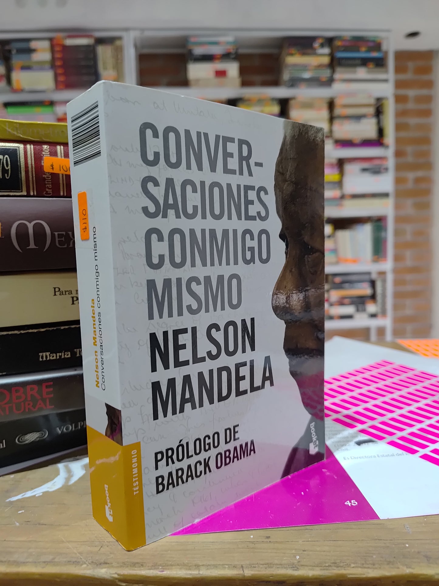 CONVERSACIONES CONMIGO MISMO POR NELSON MANDELA USADO NOVELAS JUAREZ 515