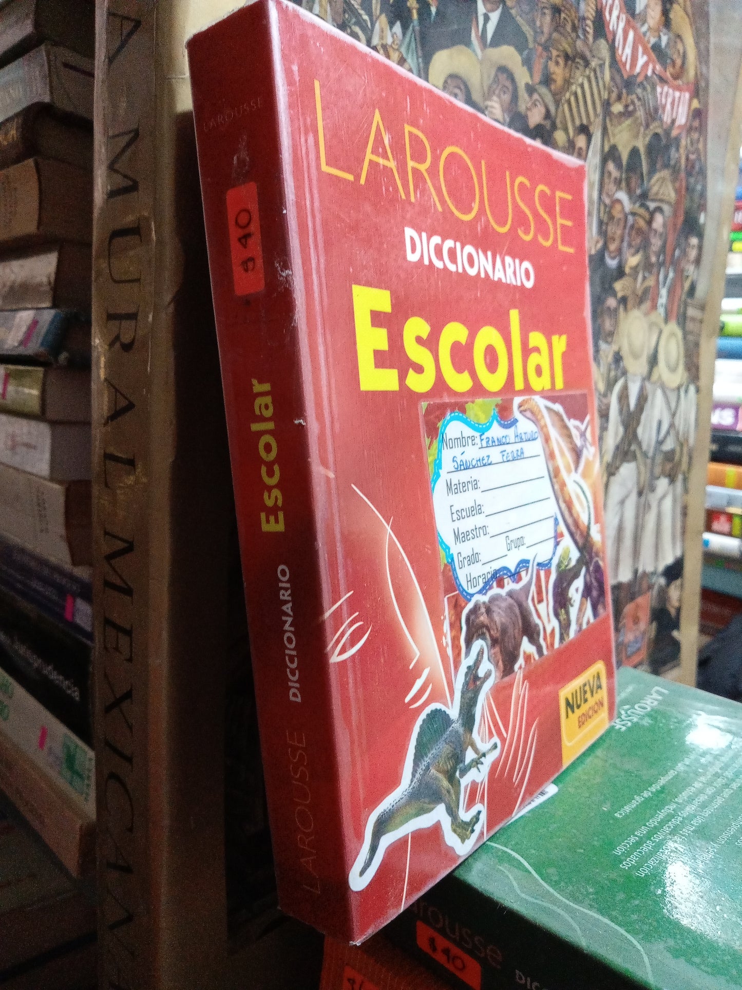 DICCIONARIO ESCOLAR USADO EDUCACION JUAREZ