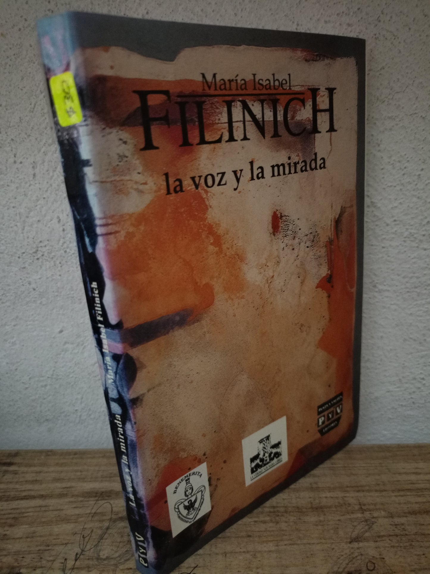 FILINICH LA VOZ Y LA MIRADA MARIA ISABEL USADO NOVELA LITERARIO 305