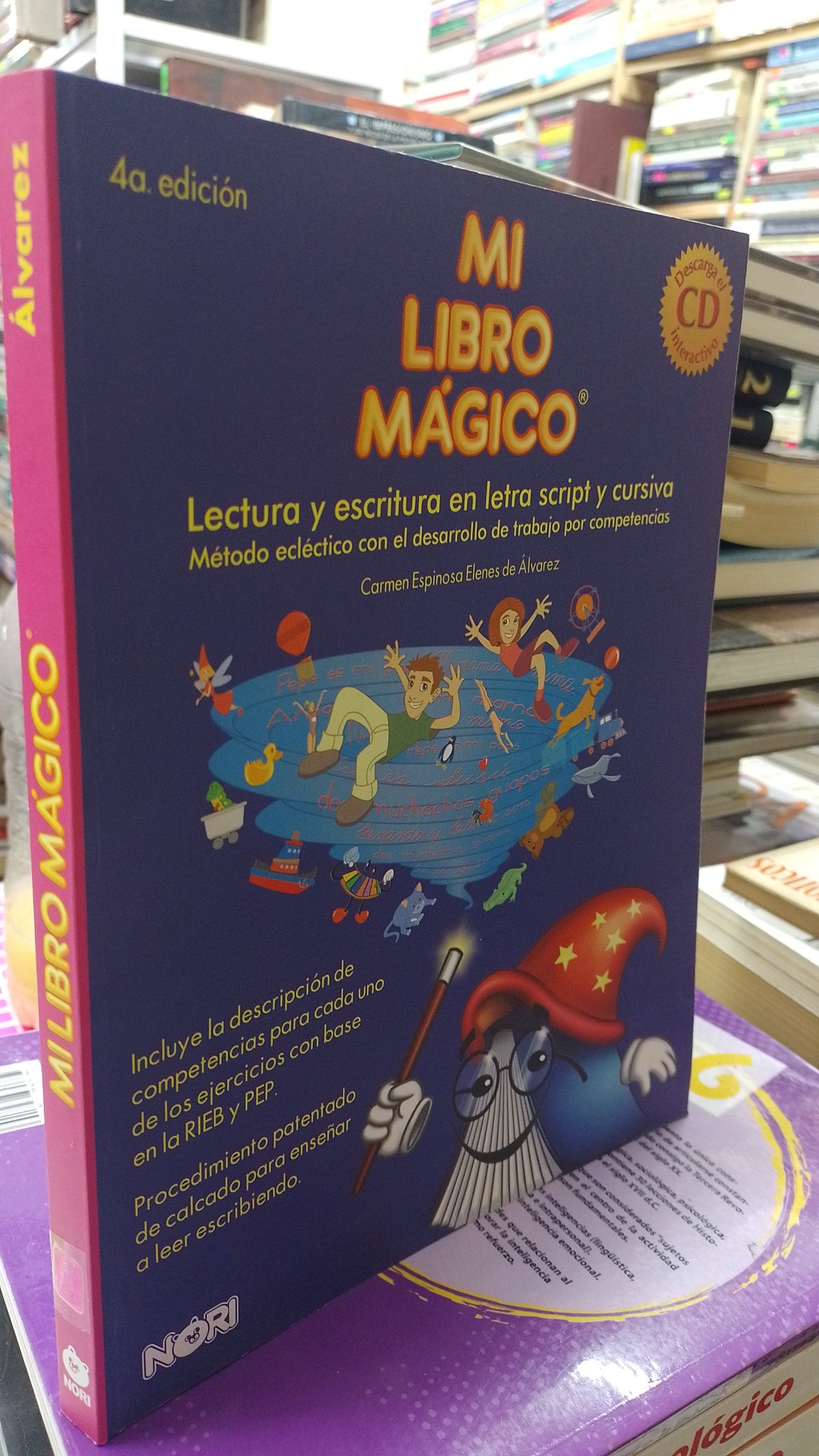 MI LIBRO MAGICO POR CARMEN ESPINOSA ELENES DE ALVAREZ USADO INFANTIL JUAREZ 507