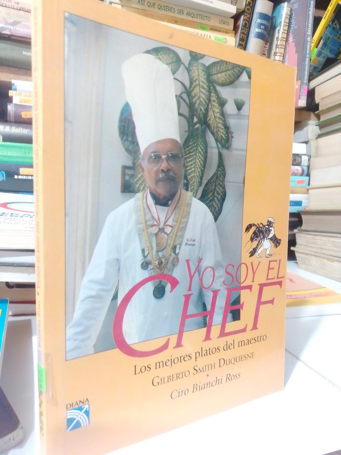 YO SOY EL CHEF LOS MEJORE PLATOS DEL MAESTRO POR GILBERTO SMITH USADO COCINA JUAREZ