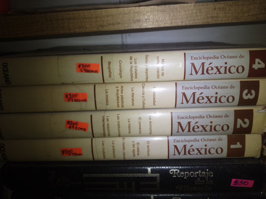ENCICLOPEDIA OCEANO DE MEXICO USADO HISTORIA LITERARIO 207
