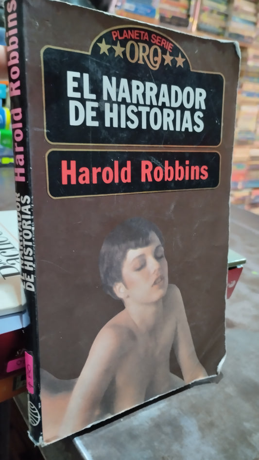 EL NARRADOR DE HISTORIAS POR HAROLD ROBBINS LIBRO USADO NOVELAS ALDAMA
