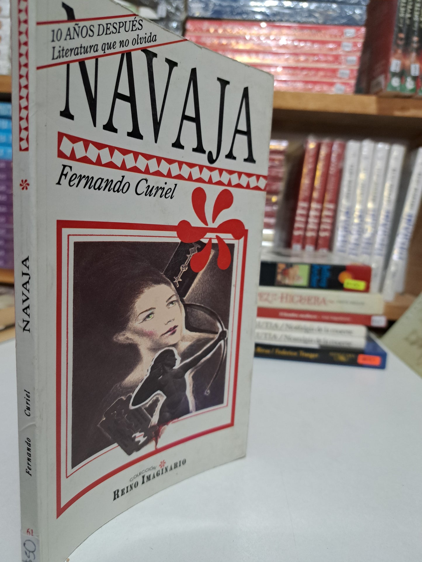 NAVAJA FERNANDO CURIEL USADO NOVELA JUÁREZ