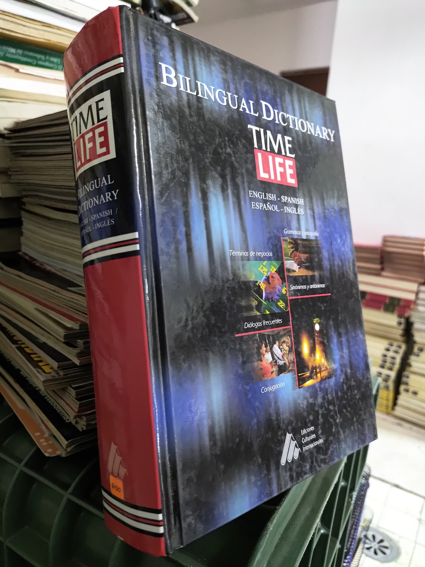 BILINGUAL DICTIONARY TIME LIFE ESPAÑOL INGLES POR EDITORIAL CULTURALES USADO IDIOMAS JUAREZ 515
