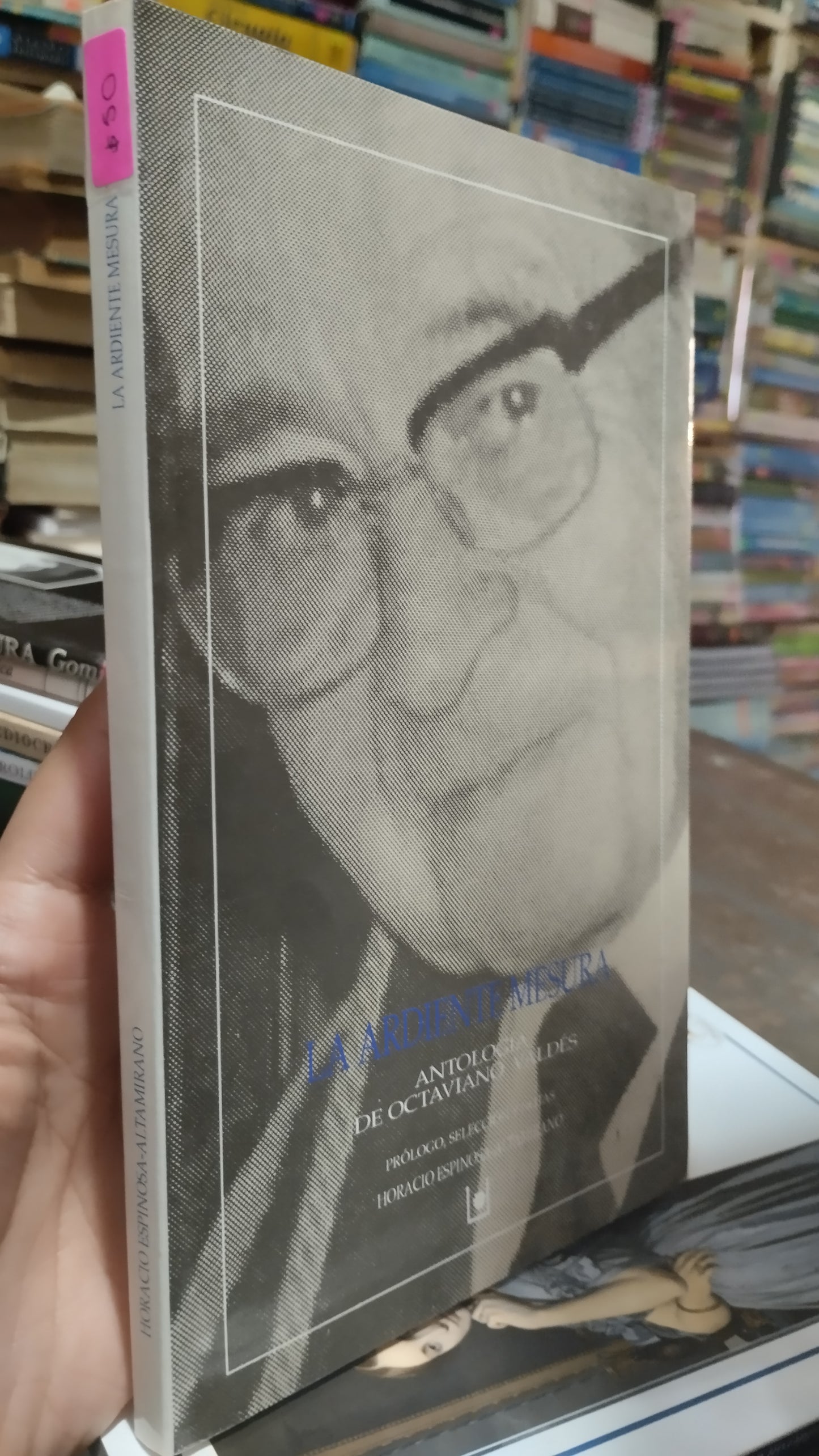 LA ARDIENTE MESURA POR HORACIO ESPINOSA ALTAMIRANO LIBRO USADO NOVELAS ALDAMA