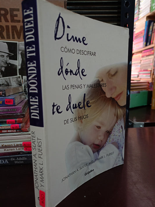 DIME DÓNDE TE DUELE POR JONATHAN A. SLATER, M.D., Y MARK L. FUERST USADO PSICOLOGÍA LITERARIO 305