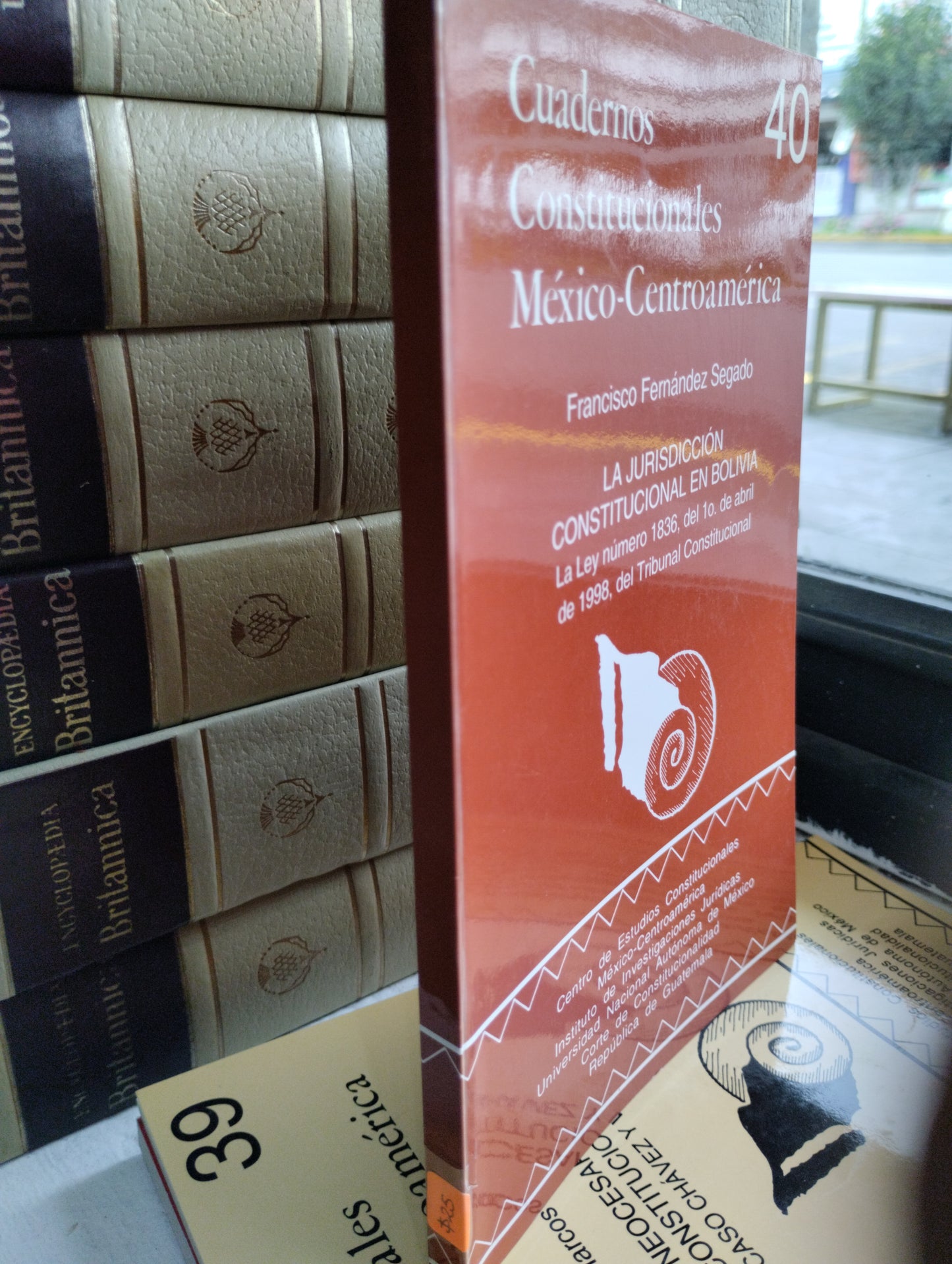 CUADERNOS CONSTITUCIONALES MEXICO CENTROAMERICA LA JURISDICCION CONSTITUCIONAL DE BOLIVIA LA LEY NUMERO 1836 DE 1O DE ABRIL DE 1998 DEL TRIBUNAL CONSTITUCIONAL FRANCISCO FERNANDEZ SEGADO USADO POLITICA JUAREZ 515