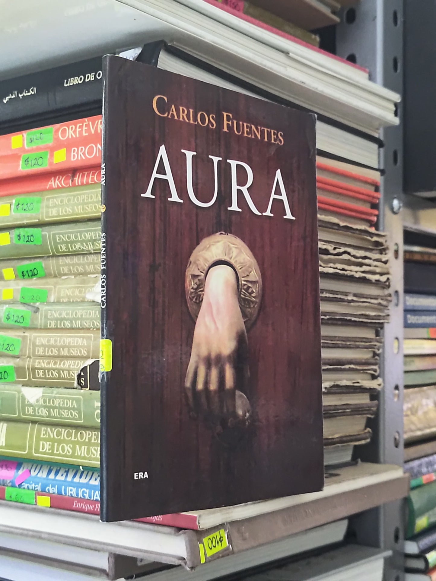 AURA POR CARLOS FUENTES POR USADO NOVELAS JUAREZ