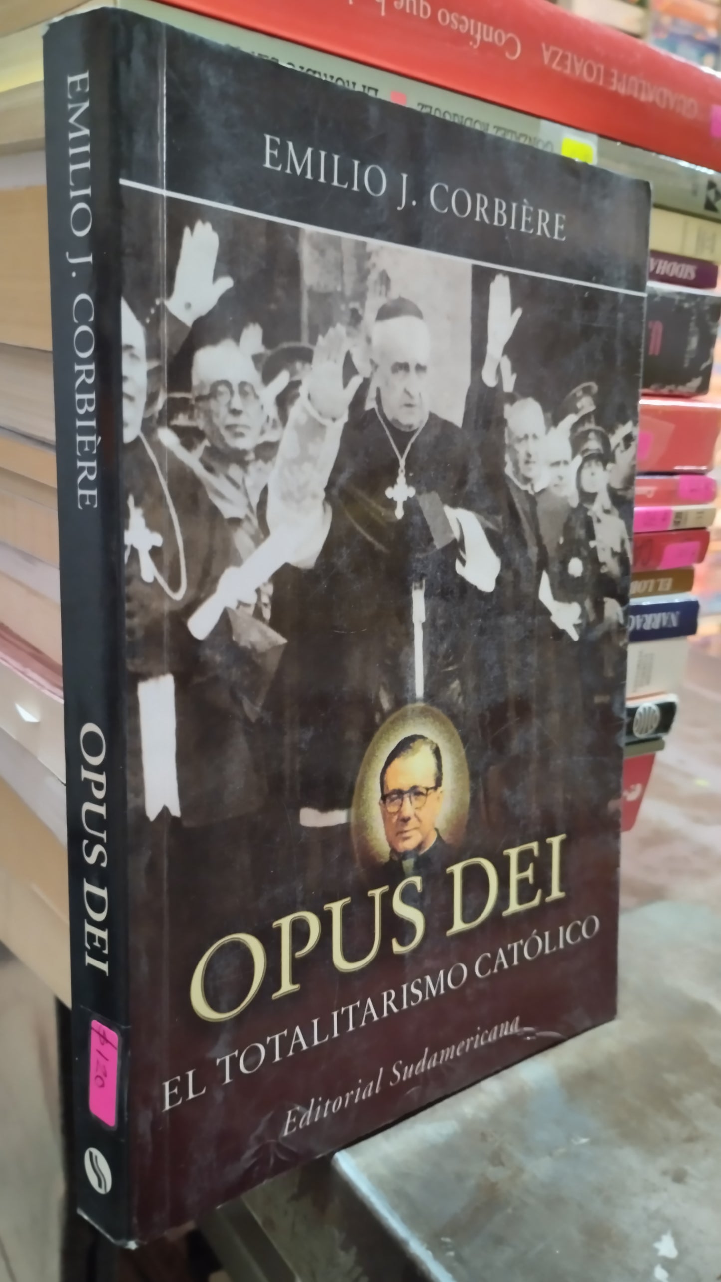 OPUS DEI POR EMILIO J CORBIERE LIBRO USADO NOVELAS ALDAMA