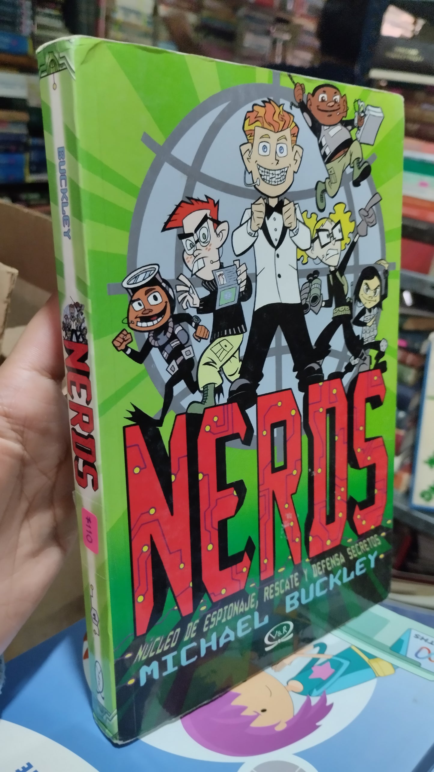 NERDS POR MICHAEL BUCKLEY LIBRO USADO INFANTIL ALDAMA