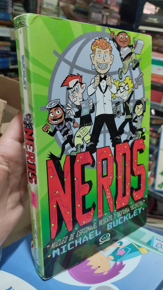 NERDS POR MICHAEL BUCKLEY LIBRO USADO INFANTIL ALDAMA