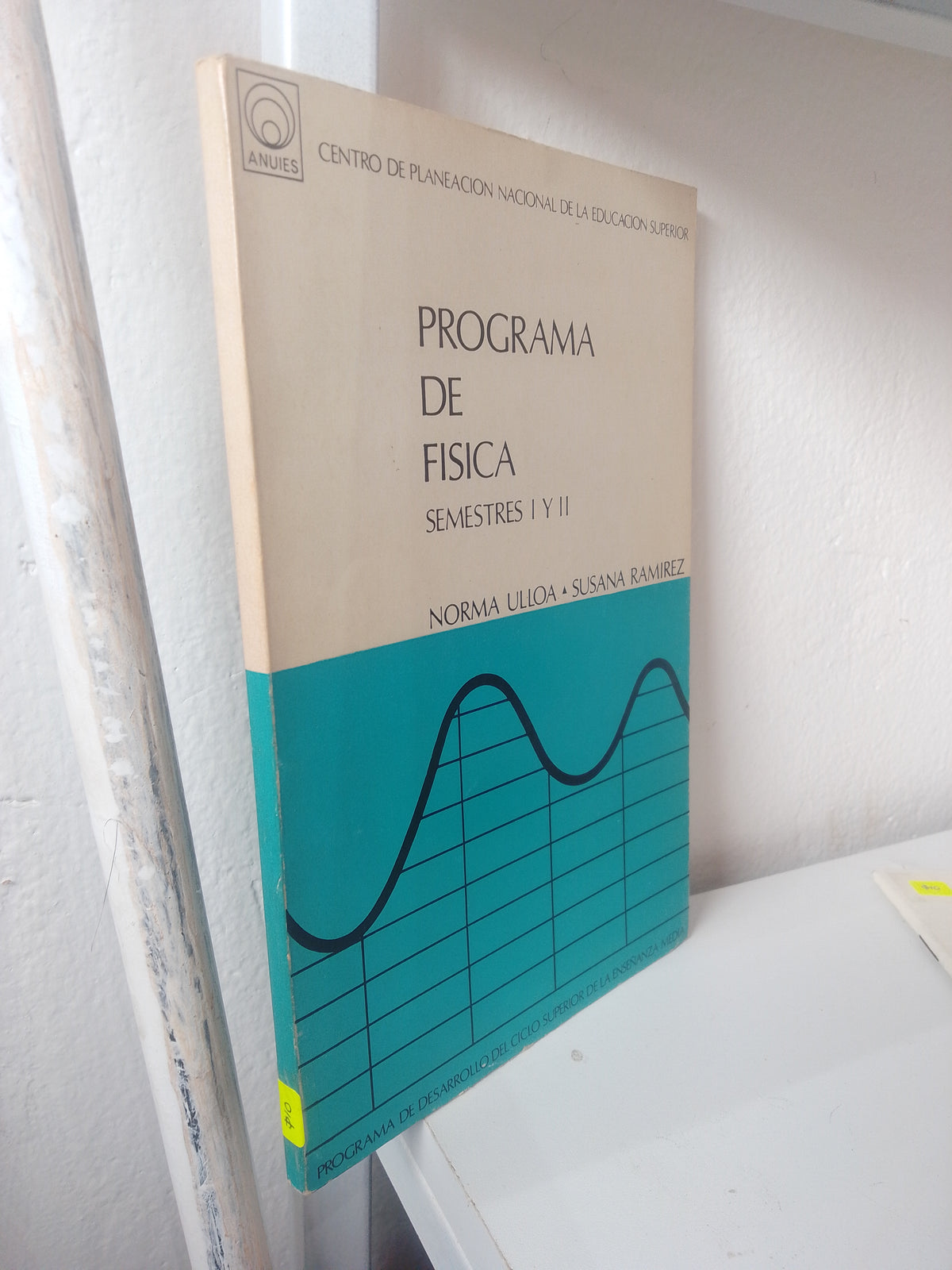 PROGRAMA DE FISICA SEMESTRES 1 Y 2 POR NORMA ULLOA USADO EDUCACION JUAREZ 515