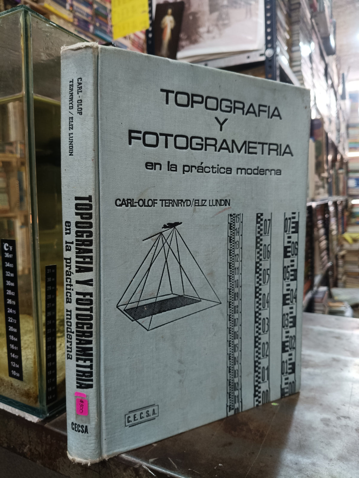 TOPOGRAFIA Y FOTOGRAMETRIA EN LA PRACTICA MODERNA POR CARL OLOF TENRYD Y ELIZ LUNDIN USADO MATEMÁTICAS ALDAMA