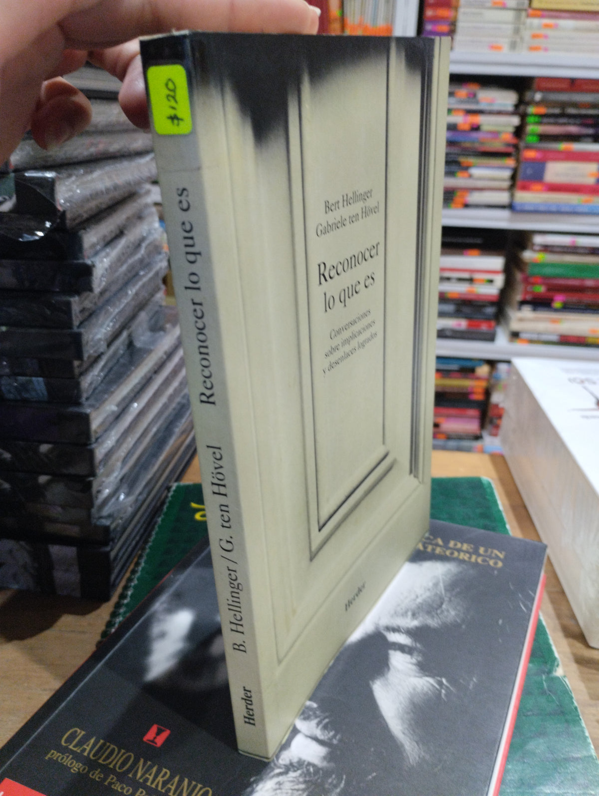 RECONOCER LO QUE ES POR BERT HELLINGER USADO PSICOLOGIA JUAREZ 515