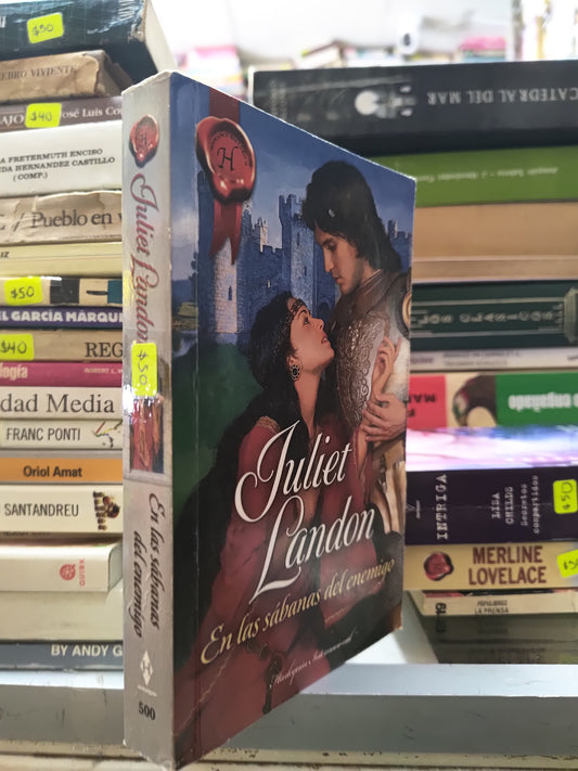 EN LAS SABANAS DEL ENEMIGO POR JULIET LONDON USADO NOVELAS JUAREZ 507