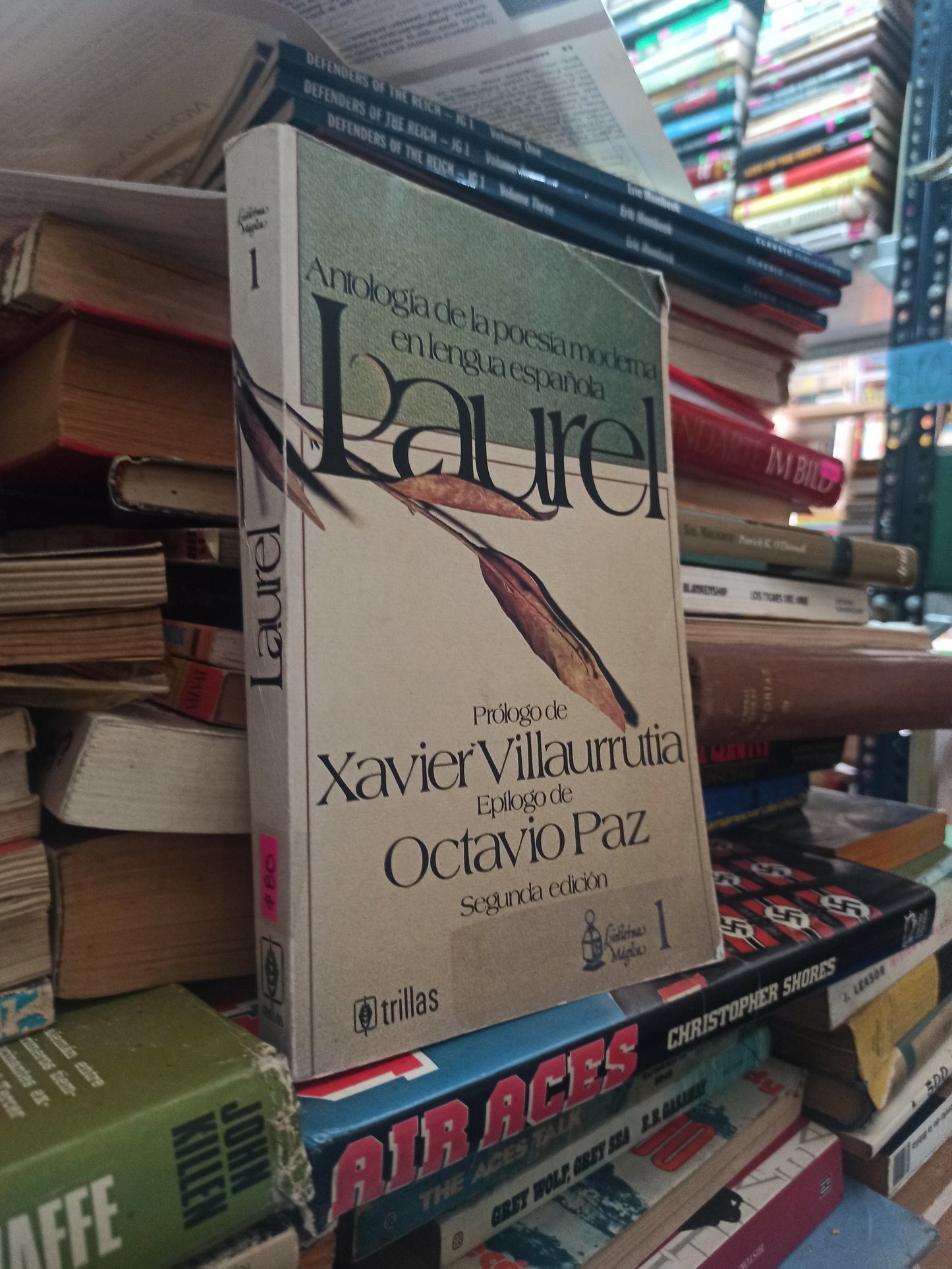 LAUREL PROLOGO POR XAVIER VILLAURRUTIA Y EPÍLOGO DE OCTAVIO PAZ USADO NOVELAS ALDAMA