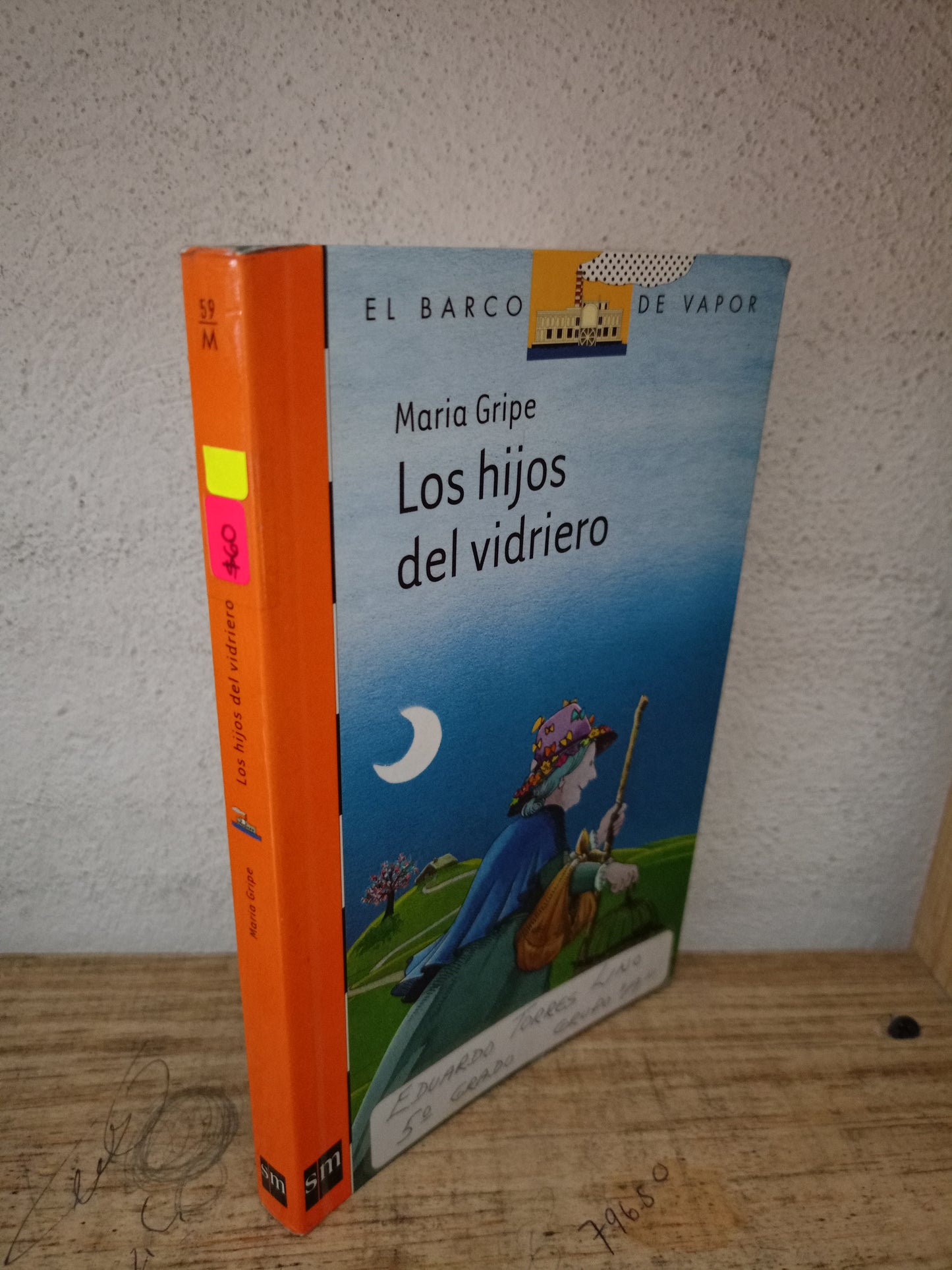 LOS HIJOS DEL VIDRIERO POR MARIA GRIPE USADO INFANTIL LITERARIO 305