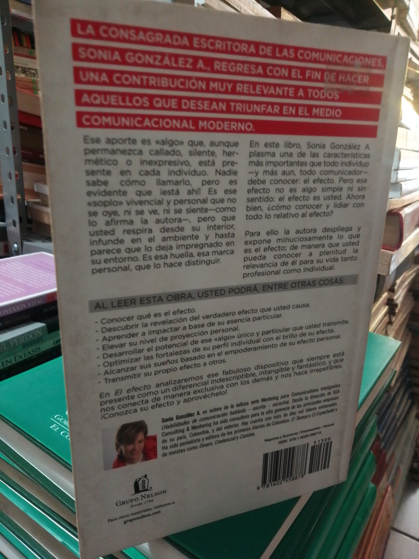 EL EFECTO POR SONIA GONZALEZ A. USADO SUP.PERSONAL JUÁREZ