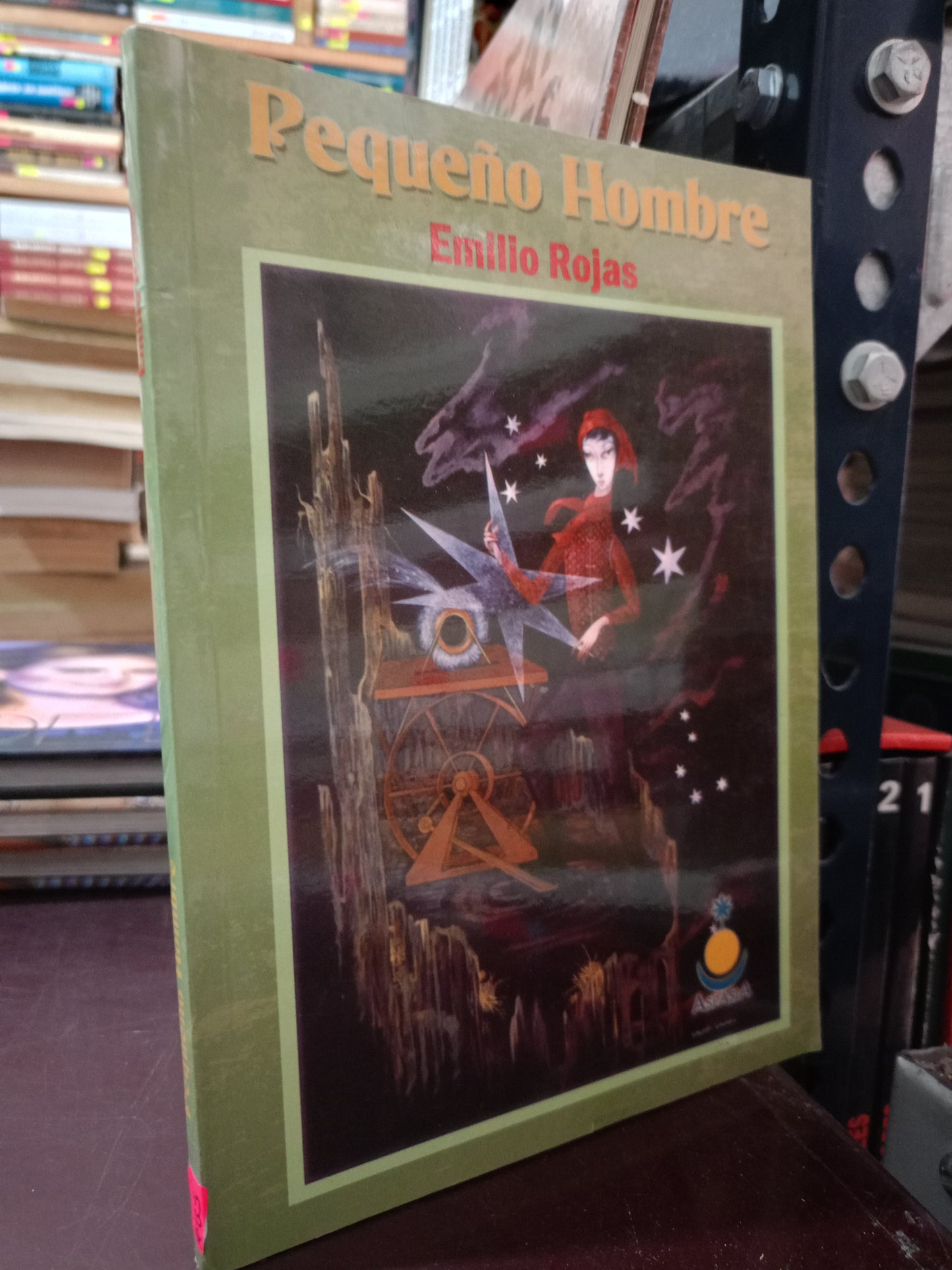 PEQUEÑO HOMBRE POR EMILIO ROJAS LIBRO USADO NOVELA LITERARIO 305