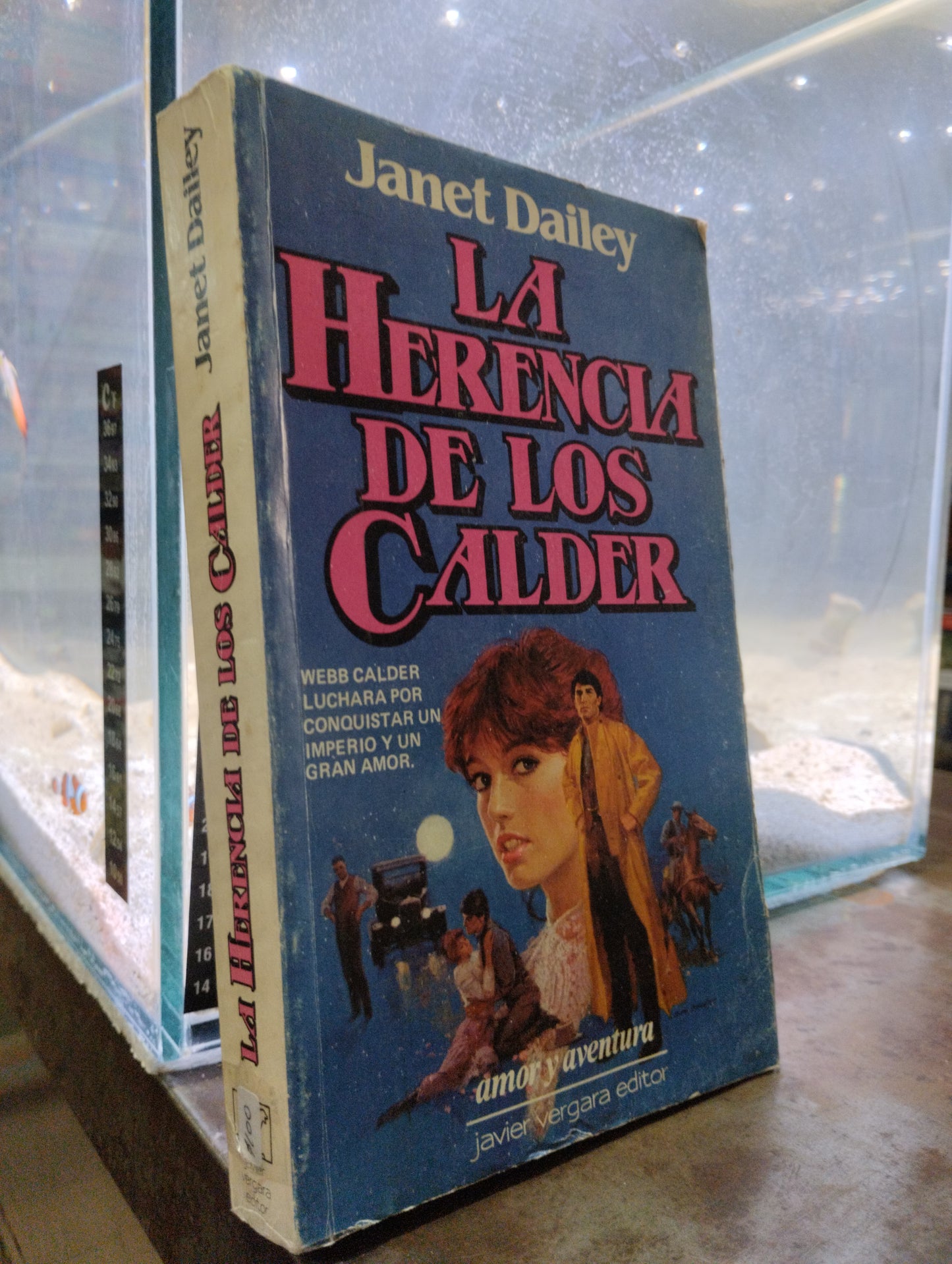 LA HERENCIA DE LOS CALDER POR JANET DAILEY USADO NOVELAS ALDAMA