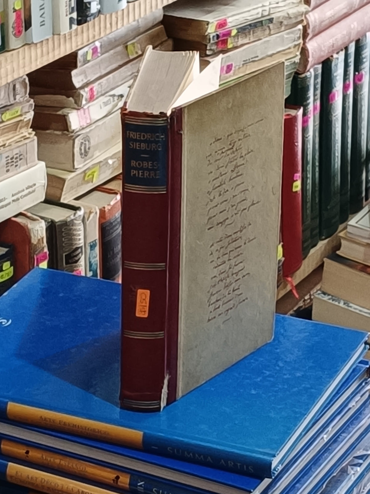 FRIEDRICH SIEBURG ROBESPIERRE USADO IDIOMAS LITERARIO 305