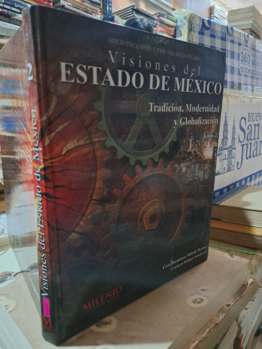 VISIONES DEL ESTADO DE MÉXICO TRADICIÓN, MODERNIDAD Y GLOBALIZACIÓN  TOMO 1 Y 2 MÍLADA BAZANT, CARMEN SALINAS SANDOVAL USADO ESTADO DE MÉXICO ALDAMA