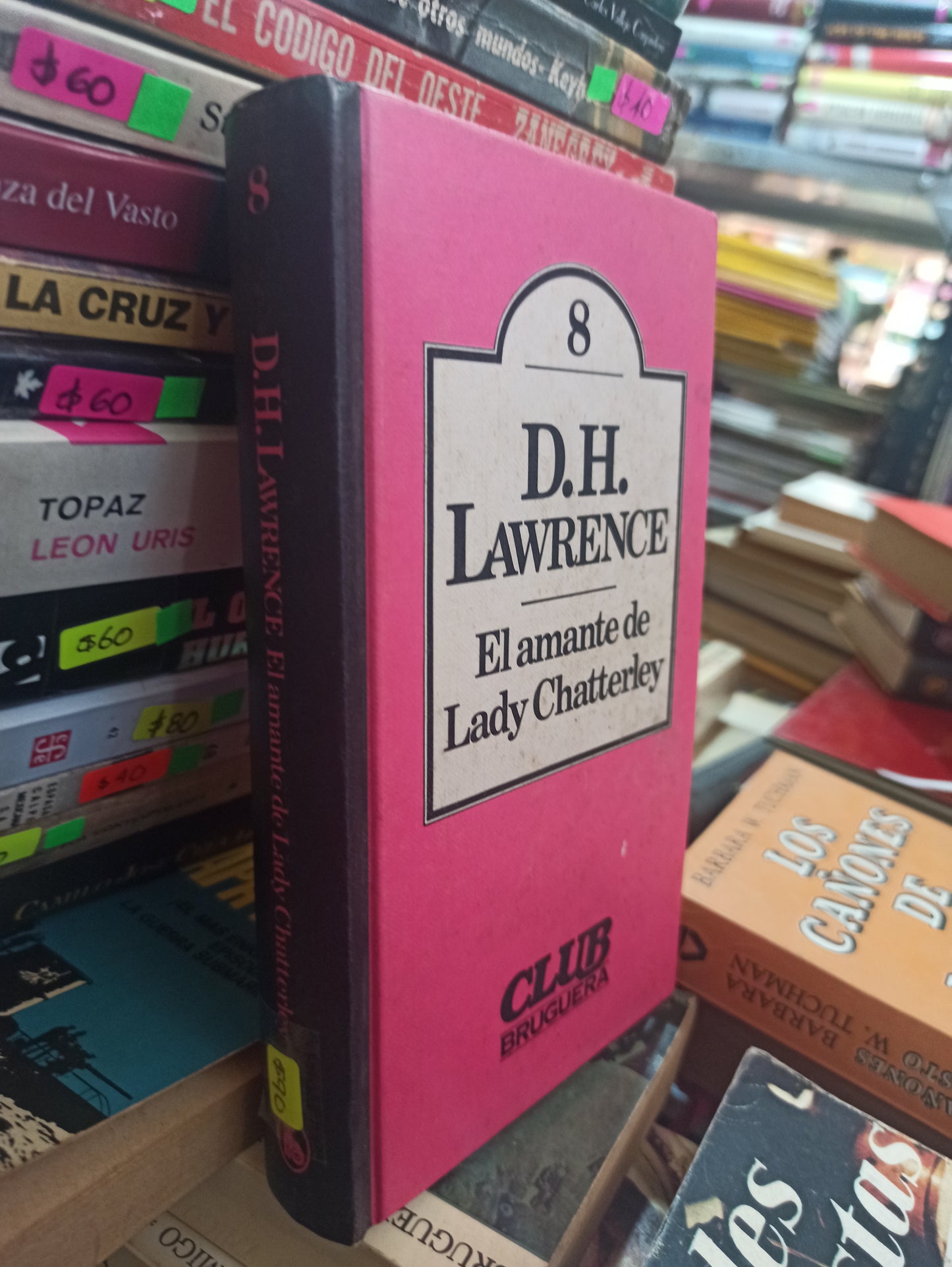 EL AMANTE DE LADY CHATTERLEY POR D.H. LAWRENCE USADO NOVELAS ALDAMA