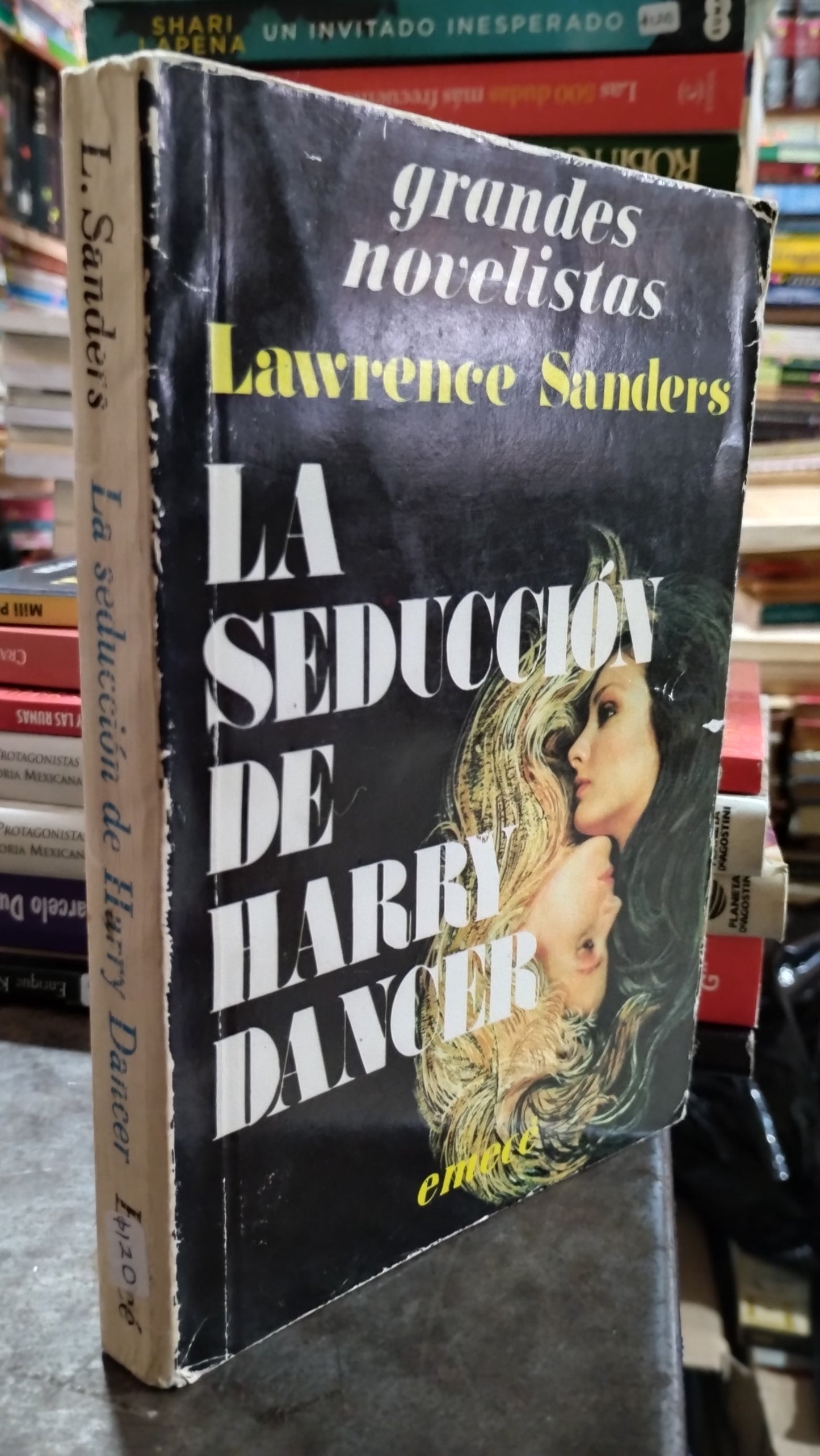LA SEDUCCION DE HARRY DANGER POR LAWRENCE SANDERS LIBRO USADO NOVELAS ALDAMA