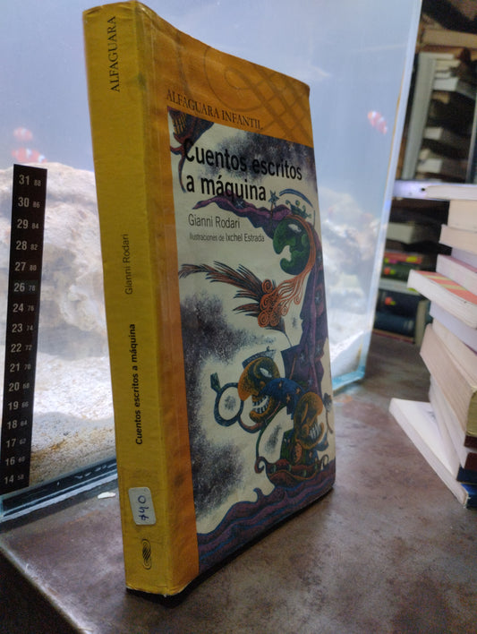 CUENTOS ESCRITOS A MAQUINA POR GIANNI RODARI USADO INFANTIL ALDAMA