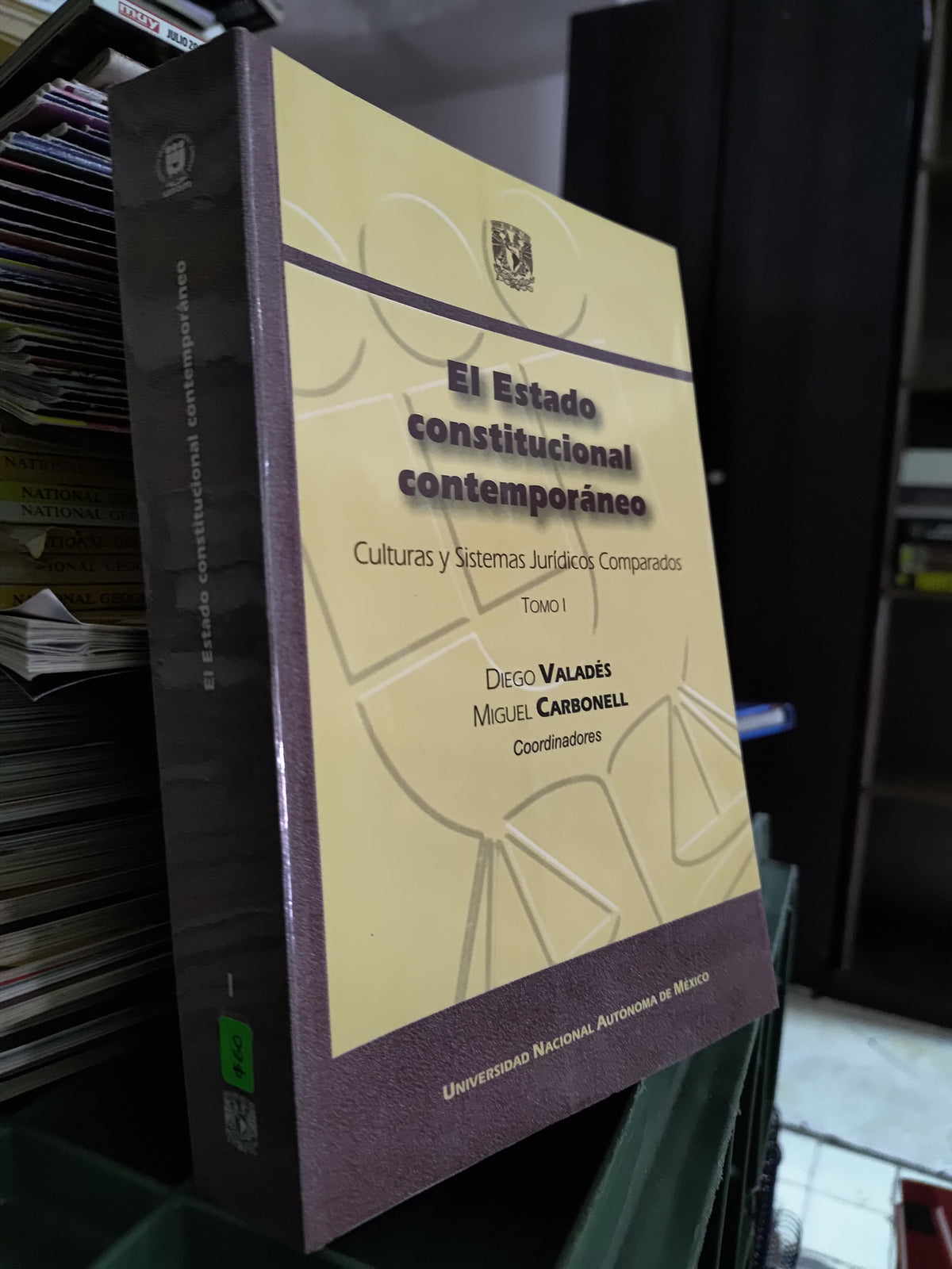 EL ESTADO CONSTITUCIONAL CONTEMPORANEO POR DIEGO VALADES USADO DERECHO JUAREZ 515