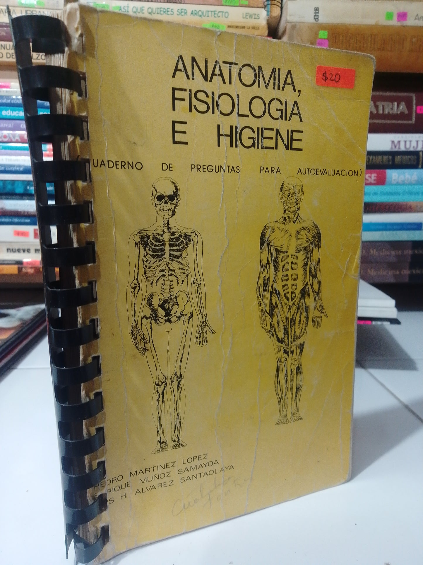 ANATOMIA FISIOLOGIA E HIGIENE POR PEDRO MARTINEZ USADO SALUD JUAREZ