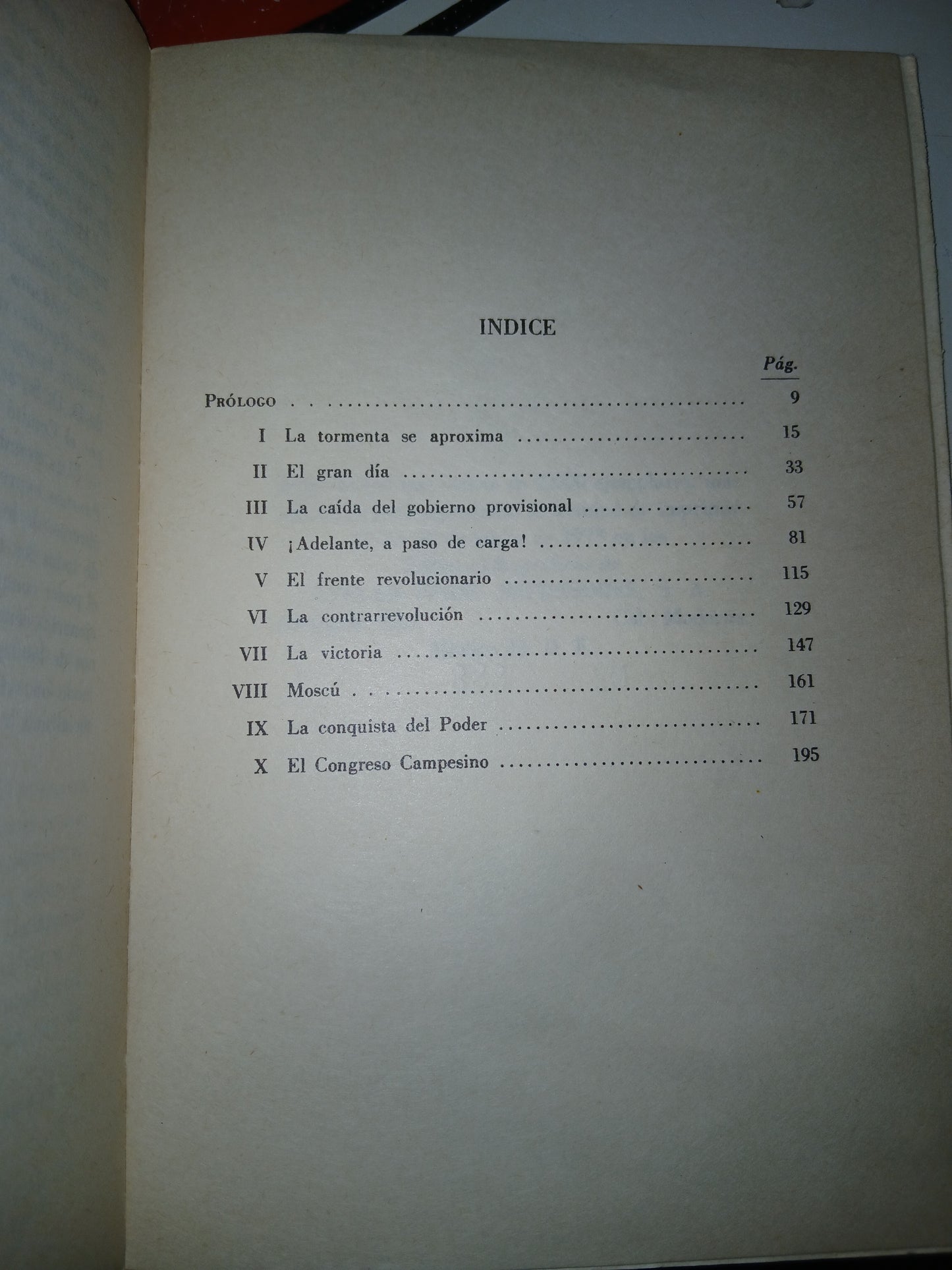 DIEZ DÍAS QUE CONMOVIERON AL MUNDO POR JOHN REED USADO NOVELA LITERARIO 207