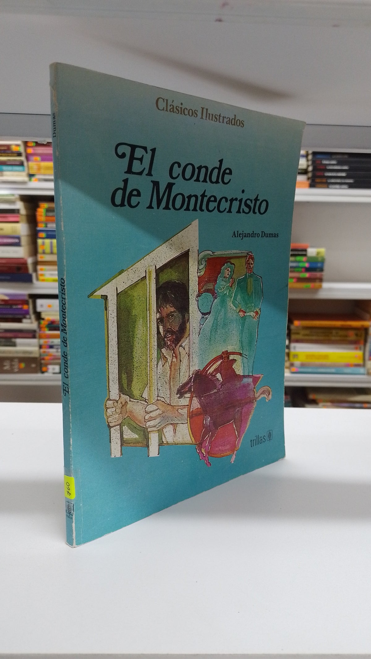 EL CONDE DE MONTECRISTO POR ALEJANDRO DUMAS USADO NOVELA JUAREZ 515