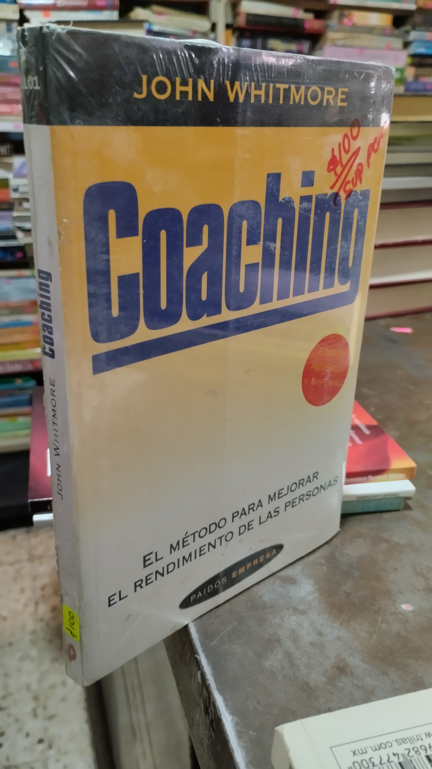 COACHING POR JOHN WHITMORE LIBRO USADO SUPERACION PERSONAL ALDAMA