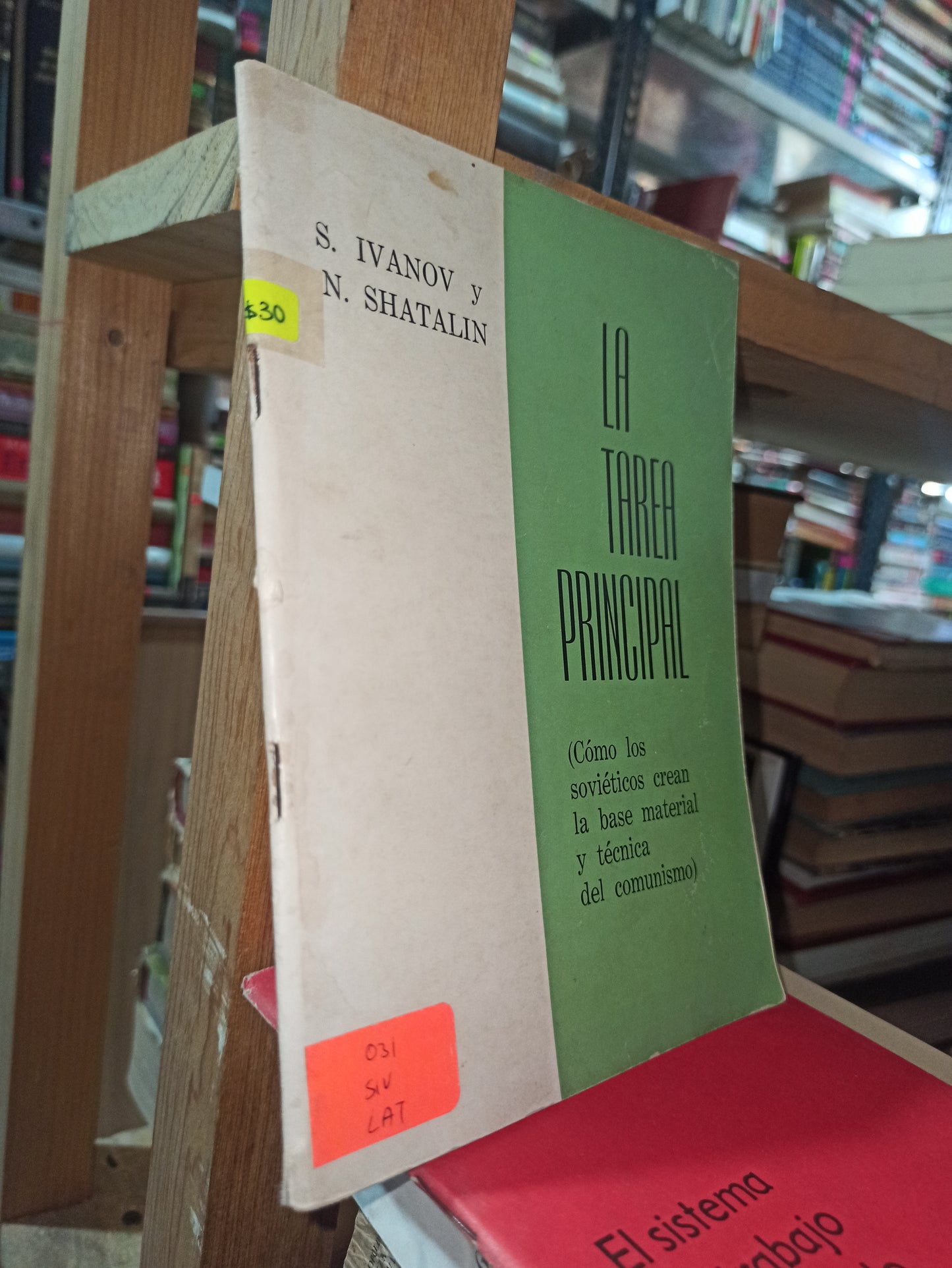 LA TAREA PRINCIPAL POR S. IVANOV USADO SOCIOLOGIA ALDAMA
