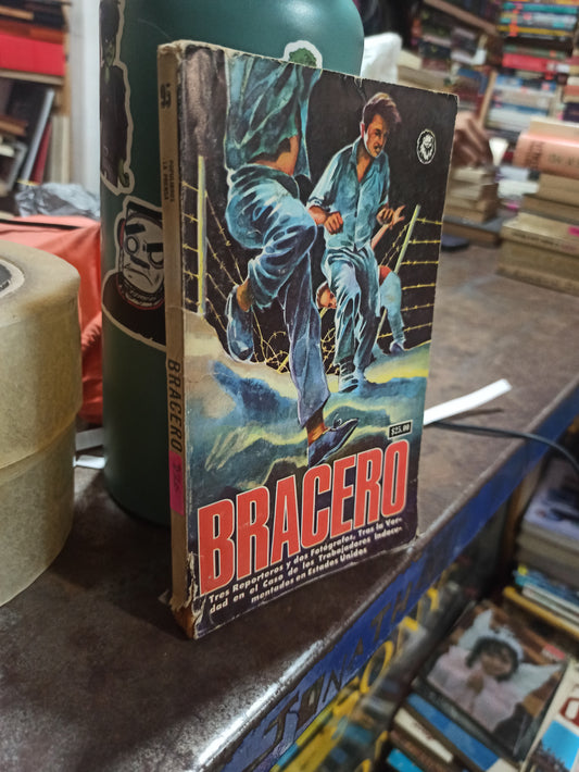 BRACERO POR JORGE ADALBERTO LUNA MILLAN USADO NOVELAS ALDAMA