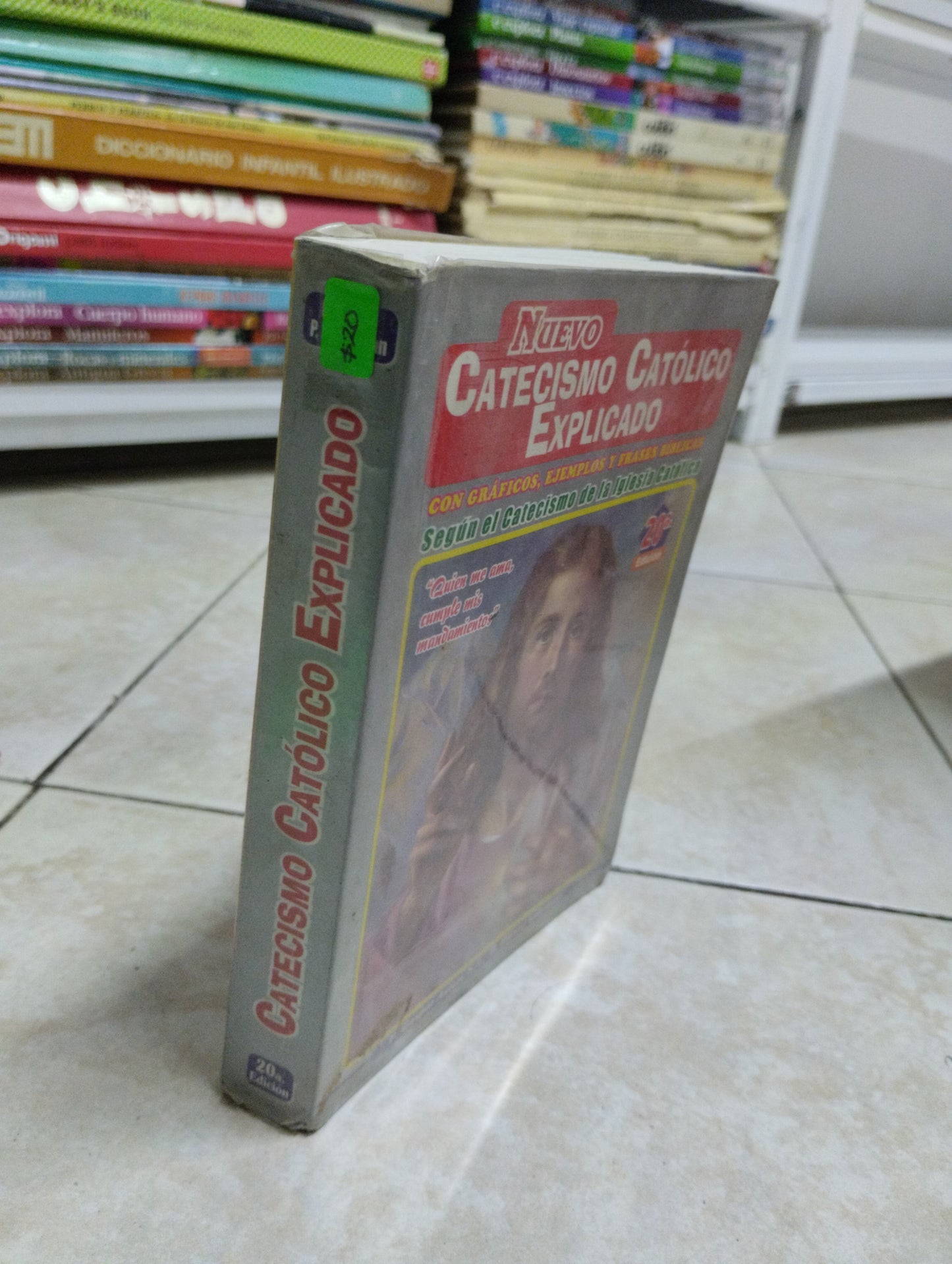 NUEVO CATECISMO CATOLICO EXPLICADO, GASPAR ASTETE, USADO, RELIGION, JUAREZ 515