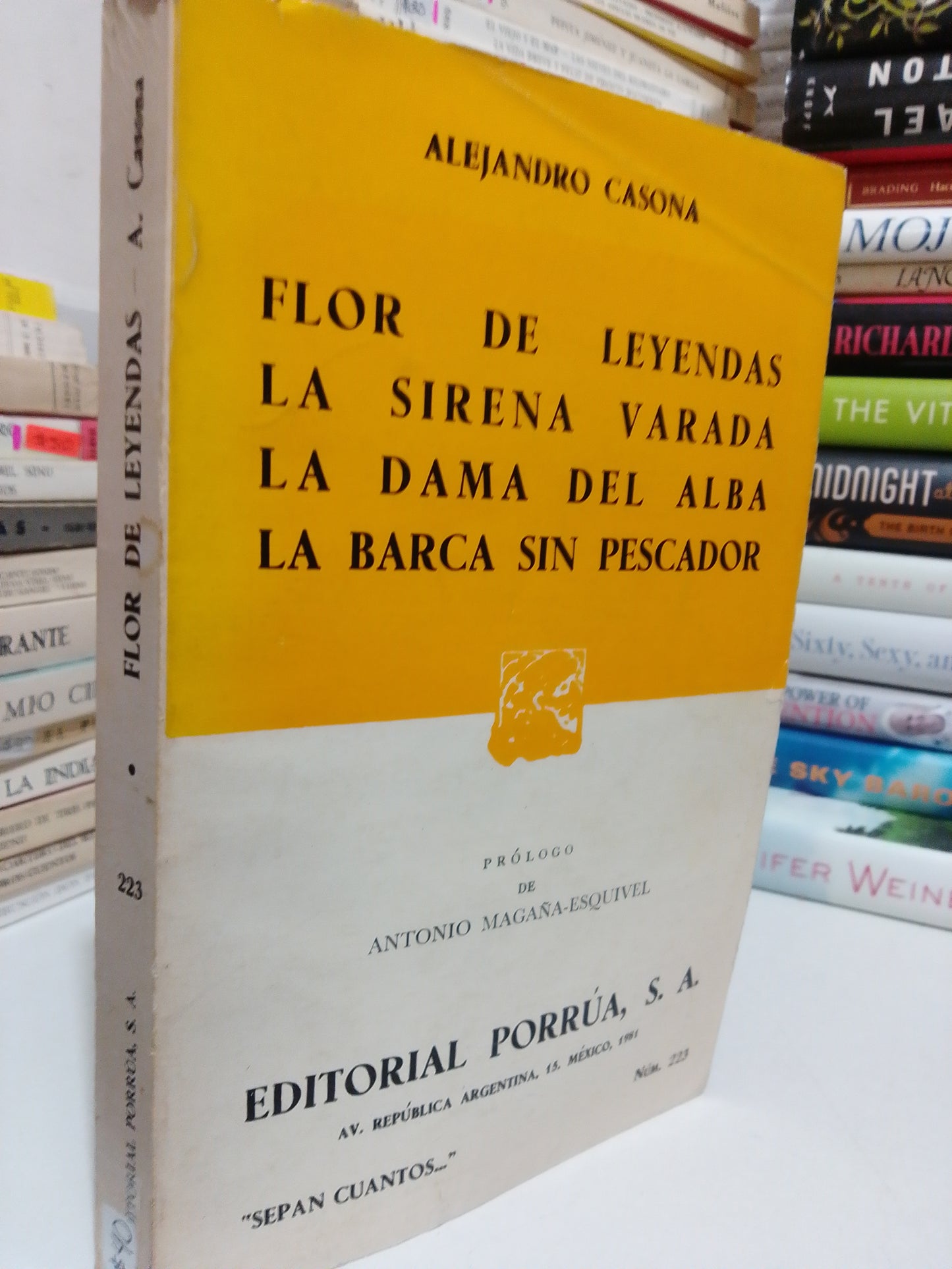 FLOR DE LEYENDAS Y OTROS TÍTULOS POR ALEJANDRO CASONA USADO NOVELA JUÁREZ