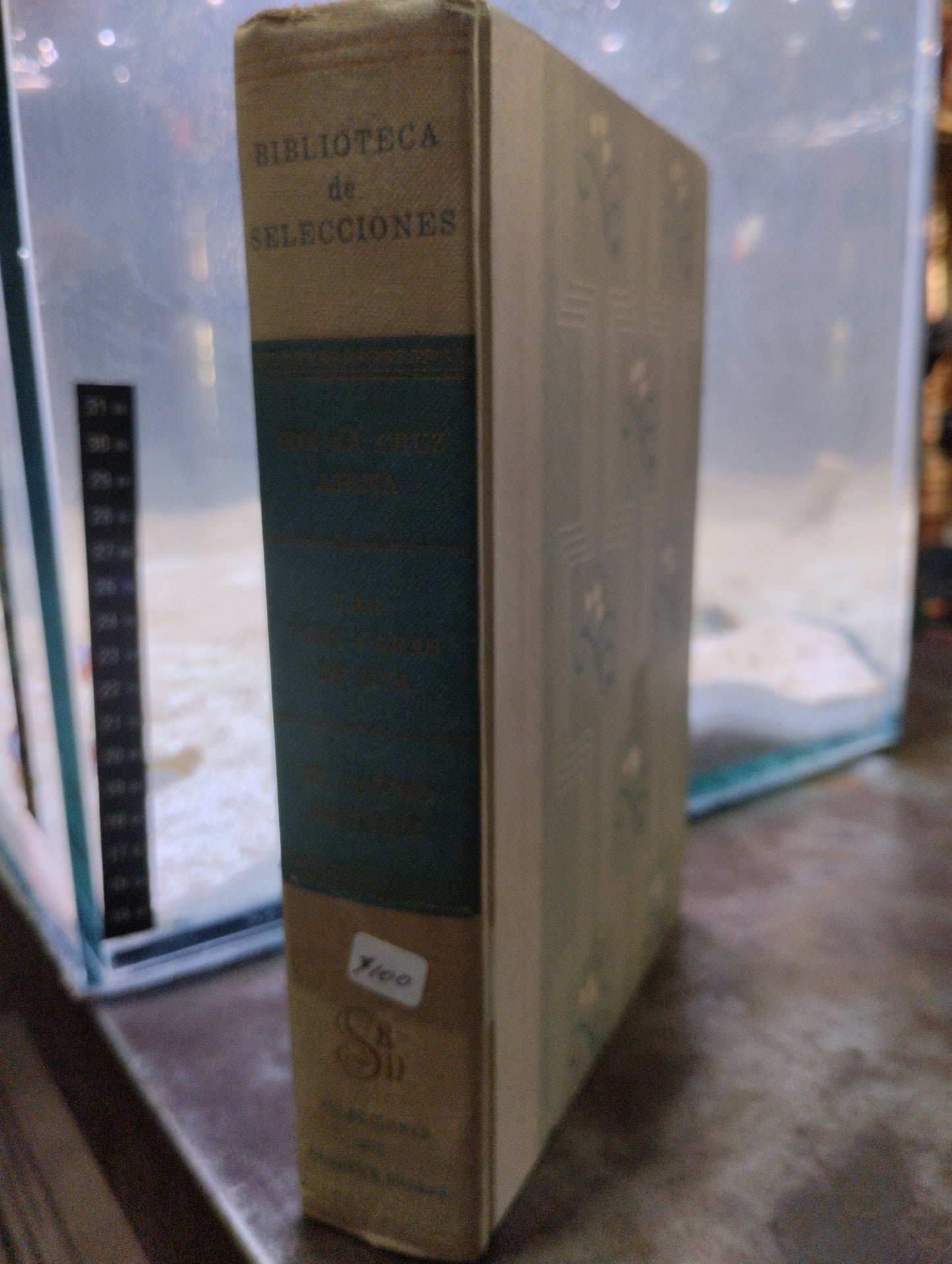 BIBLIOTECA DE SELECCIONES CON LA CRUZ AJENA LAD TRES CARAS DE ECA EL ULTIMO REBELDE USADO NOVELAS ALDAMA