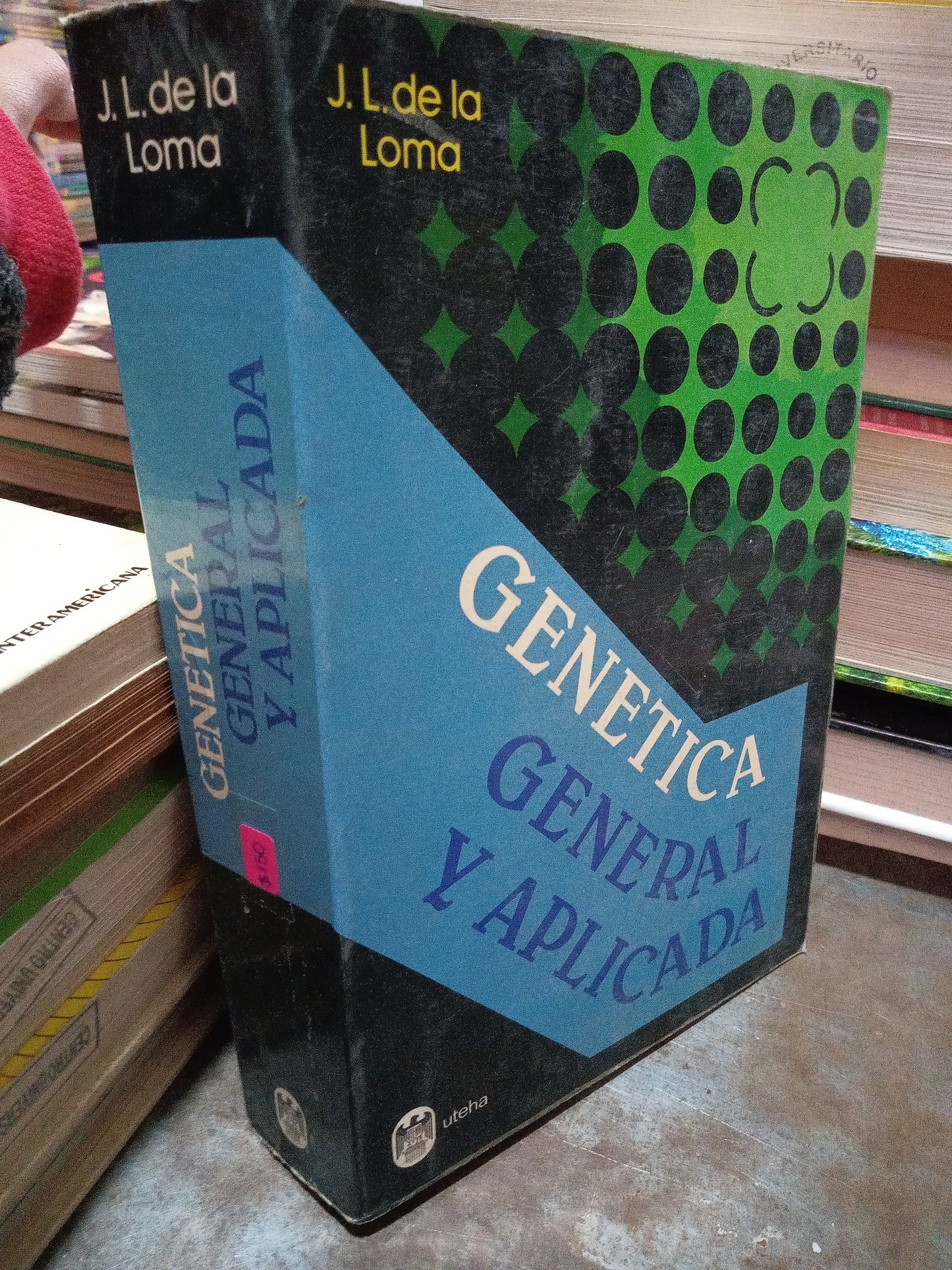 GENEYICA GENERAL Y APLICADA POR L J DE LA LOMA ALDAMA USADO BIOLOGIA ALDAMA
