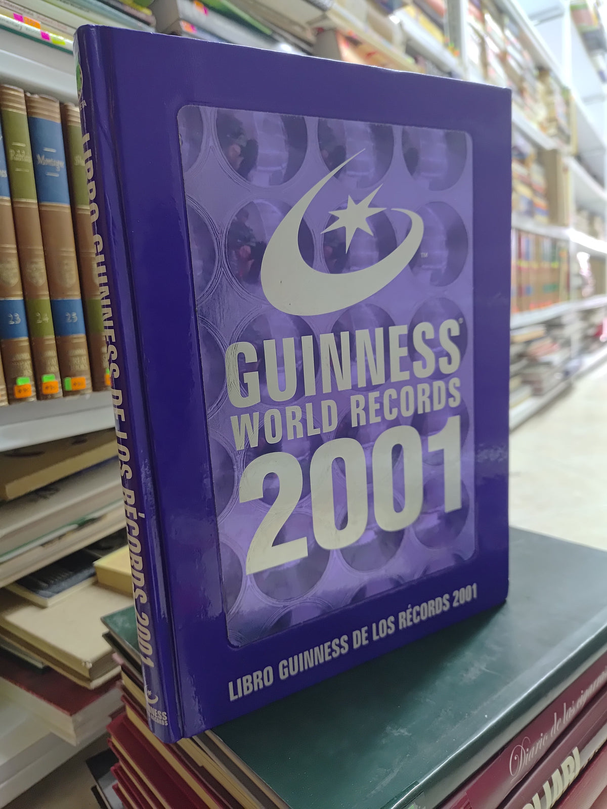 GUINESS WORL RECORDS 2001 POR EDITORIAL PLANETA USADO ARTES JUAREZ 515