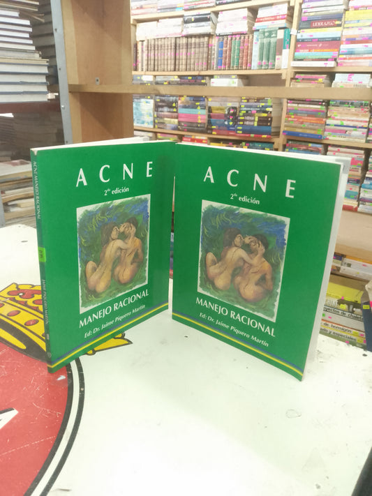 ACNÉ MANEJO RACIONAL POR JAIME PIQUERO MARTÍN VOLÚMENES I Y II ($75 CADA TOMO) USADO MEDICINA LITERARIO 207