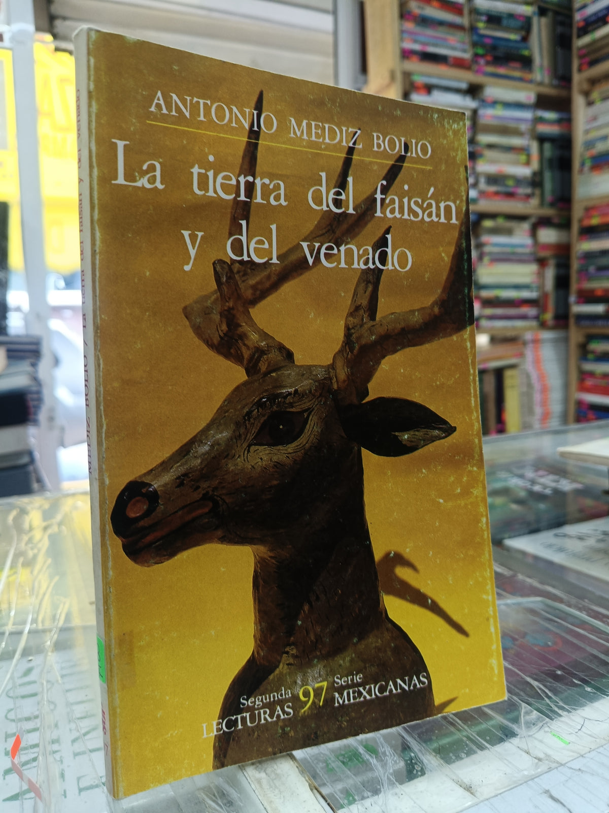 LA TIERRA DEL FAISAN Y DEL VENADO POR ANTONIO MEDIZ BOLIO USADO NOVELA JUAREZ 507